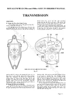 Preview for 19 page of Royal Enfield 350 Clipper Workshop Maintenance Manual