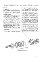 Preview for 23 page of Royal Enfield 350 Clipper Workshop Maintenance Manual