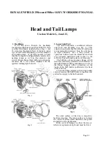 Preview for 41 page of Royal Enfield 350 Clipper Workshop Maintenance Manual