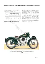 Preview for 57 page of Royal Enfield 350 Clipper Workshop Maintenance Manual