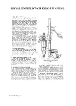 Preview for 65 page of Royal Enfield 500 TWIN 1949 Workshop Maintenance Manual