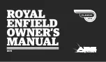 Royal Enfield Bullet 350 2019 Owner'S Manual preview