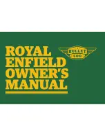 Preview for 1 page of Royal Enfield Bullet 500 Owner'S Manual