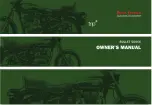 Royal Enfield Bullet 500CC Owner'S Manual preview