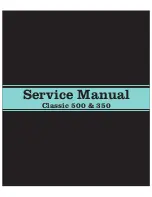 Royal Enfield Classic 350 2009 Service Manual preview