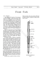 Preview for 43 page of Royal Enfield INTERCEPTOR 1965 Workshop Maintenance Manual