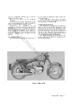 Предварительный просмотр 22 страницы Royal Enfield METEOR MINOR AIRFLOW 1958 Workshop Maintenance Manual