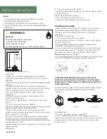 Предварительный просмотр 17 страницы Royal garden FWA19930 Assembly Instructions Manual