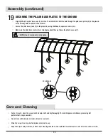 Preview for 24 page of Royal garden GFM00725R Use And Care Manual