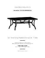 Preview for 16 page of Royal garden River Oak FCS70438RNRGDS Assembly Instructions Manual