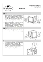 Предварительный просмотр 3 страницы Royal garden Russell Assembly Instructions Manual