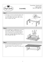 Предварительный просмотр 9 страницы Royal garden Russell Assembly Instructions Manual