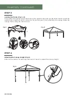 Предварительный просмотр 6 страницы Royal garden SVPUPGZB106 Assembly Instructions Manual