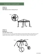 Предварительный просмотр 7 страницы Royal garden SVPUPGZB106 Assembly Instructions Manual