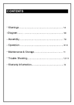 Предварительный просмотр 2 страницы Royal garden TM21RD41FPT1 Assembly Instructions Manual