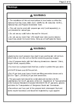 Предварительный просмотр 4 страницы Royal garden TM21RD41FPT1 Assembly Instructions Manual