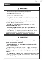 Предварительный просмотр 6 страницы Royal garden TM21RT56FPT1 Assembly Instructions Manual