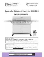 Preview for 1 page of ROYAL GOURMET HG6000 Owner'S Manual