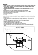 Предварительный просмотр 4 страницы ROYAL GOURMET Mirage MG Series Owner'S Manual