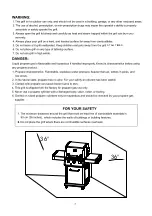 Preview for 4 page of ROYAL GOURMET Mirage MG3000 Owner'S Manual