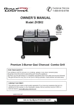 Preview for 1 page of ROYAL GOURMET Premium ZH Series Owner'S Manual