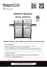 ROYAL GOURMET ZH3003S Owner'S Manual предпросмотр