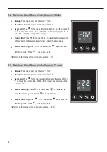 Предварительный просмотр 7 страницы Royal-Kincool GLACIAN BCG61420 Operating Instructions Manual