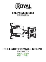 Preview for 1 page of Royal Mounts ROY5603B User Manual