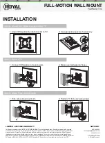 Preview for 4 page of Royal Mounts ROY5603B User Manual