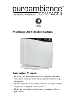 Предварительный просмотр 1 страницы Royal Prestige pureambience Compact II Instruction Manual