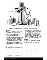 Предварительный просмотр 2 страницы Royal Prestige Royal CUTTER Owner'S Manual