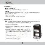 Preview for 6 page of Royal Sovereign International RCD-4000 Owner'S Manual