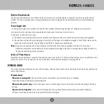 Preview for 7 page of Royal Sovereign International RCMW25-1000SS Owner'S Manual