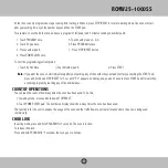 Preview for 13 page of Royal Sovereign International RCMW25-1000SS Owner'S Manual