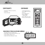 Preview for 26 page of Royal Sovereign International RCMW25-1000SS Owner'S Manual