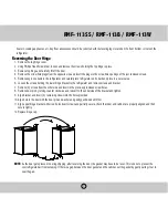 Preview for 7 page of Royal Sovereign International RMF-113B Owner'S Manual