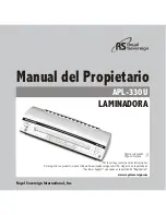 Предварительный просмотр 9 страницы Royal Sovereign APL-330U Owner'S Manual