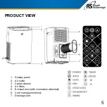 Предварительный просмотр 5 страницы Royal Sovereign ARP-912 Owner'S Manual