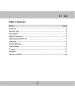 Preview for 3 page of Royal Sovereign Fast Sort FS-3D Owner'S Manual