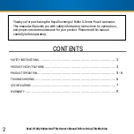 Preview for 2 page of Royal Sovereign IL-1326W Owner'S Manual