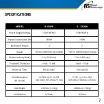 Preview for 7 page of Royal Sovereign IL-1326W Owner'S Manual