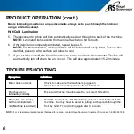 Preview for 6 page of Royal Sovereign IL-1346W Owner'S Manual