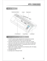 Preview for 3 page of Royal Sovereign NPH-1200N Owner'S Manual