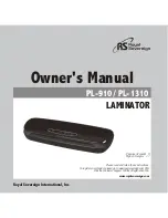 Royal Sovereign PL-1310 Owner'S Manual preview