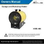 Preview for 1 page of Royal Sovereign PRO HWS-480 Owner'S Manual