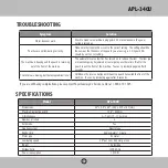 Preview for 7 page of Royal Sovereign Quick Ready APL-340U Owner'S Manual