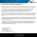 Preview for 16 page of Royal Sovereign RBC-ED250-CA Owner'S Manual