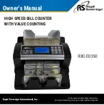 Royal Sovereign RBC-ED350 Owner'S Manual preview