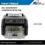 Royal Sovereign RBC-ES200 Owner'S Manual preview