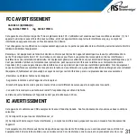 Preview for 31 page of Royal Sovereign RDH-230 Owner'S Manual